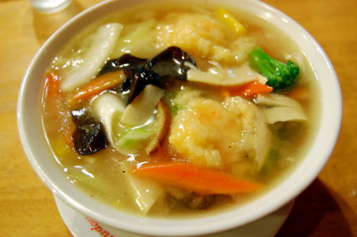 海鮮五目あんかけスープ麺