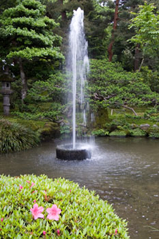 日本最古といわれる噴水